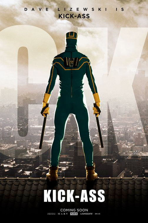 1000 piece jigsaw puzzle for the movie poster: Kick-Ass (2010) ver2