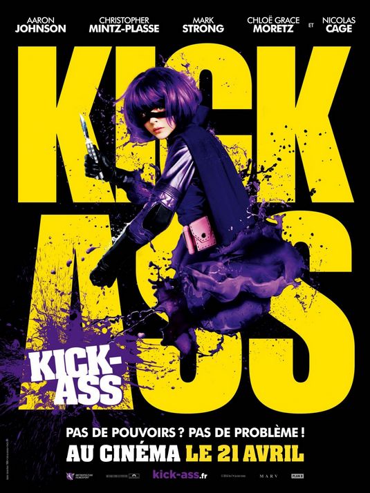 1000 piece jigsaw puzzle for the movie poster: Kick-Ass (2010) ver31