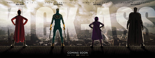 1000 piece jigsaw puzzle for the movie poster: Kick-Ass (2010) ver35