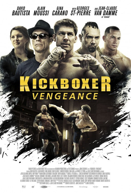1000 piece jigsaw puzzle for the movie poster: Kickboxer: Vengeance (2016)