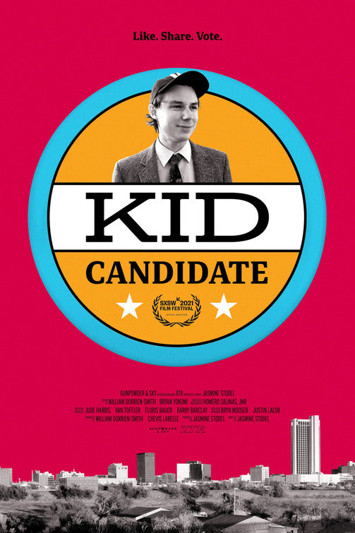 1000 piece jigsaw puzzle for the movie poster: Kid Candidate (2021)