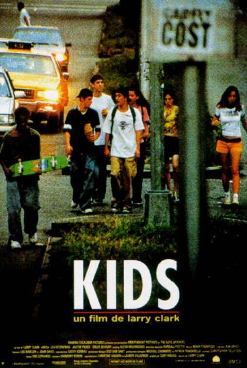 the movie poster: Kids (1995) ver2