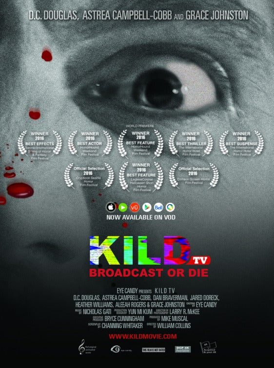 1000 piece jigsaw puzzle for the movie poster: KILD TV (2016)