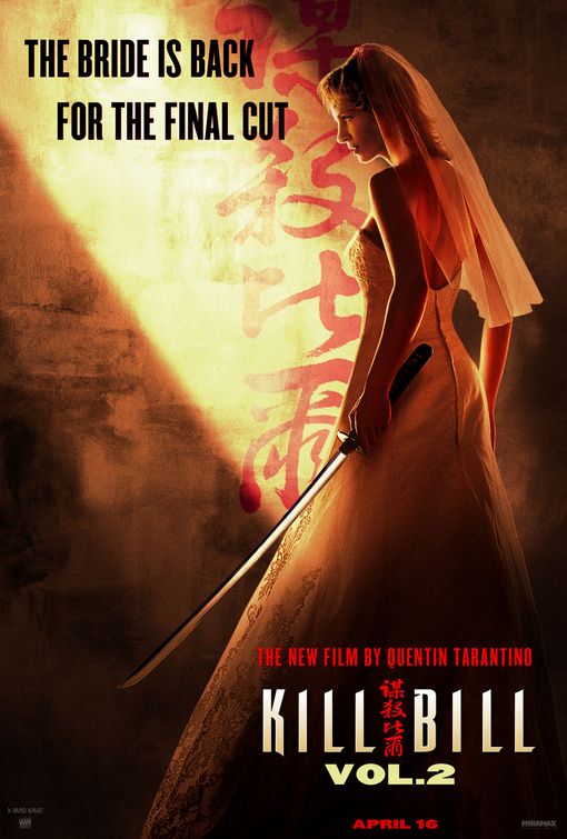 the movie poster: Kill Bill: Vol. 2 (2004) ver6