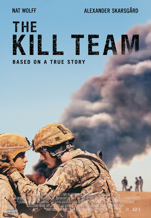1000 piece jigsaw puzzle for the movie poster: The Kill Team (2019) ver3