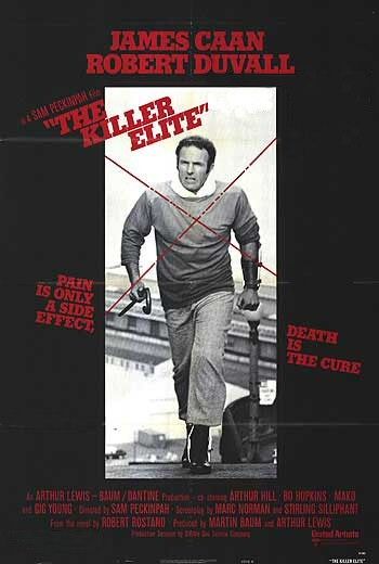 the movie poster: The Killer Elite (1975) ver2
