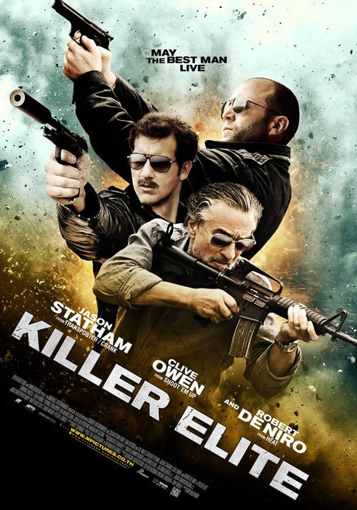1000 piece jigsaw puzzle for the movie poster: Killer Elite (2011) ver9
