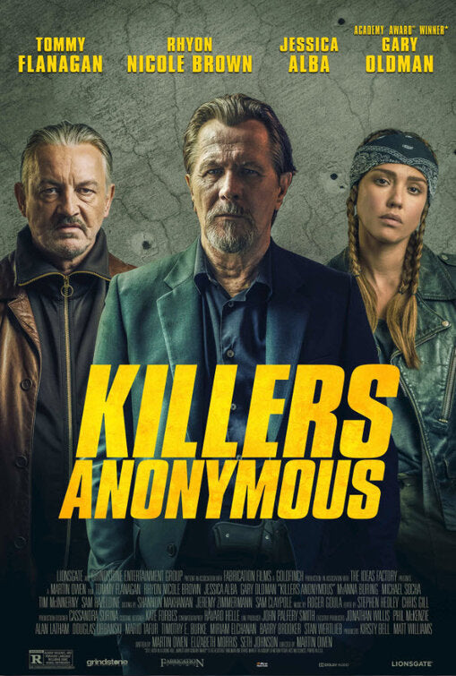 1000 piece jigsaw puzzle for the movie poster: Killers Anonymous (2019)
