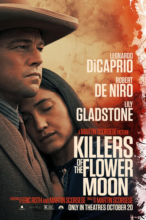 1000 piece jigsaw puzzle for the movie poster: Killers of the Flower Moon (2023)
