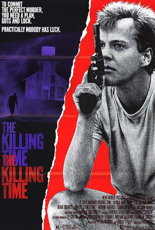 the movie poster: The Killing Time (1987)