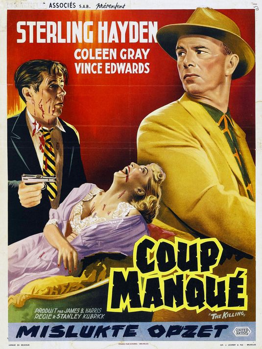 the movie poster: The Killing (1956) ver4