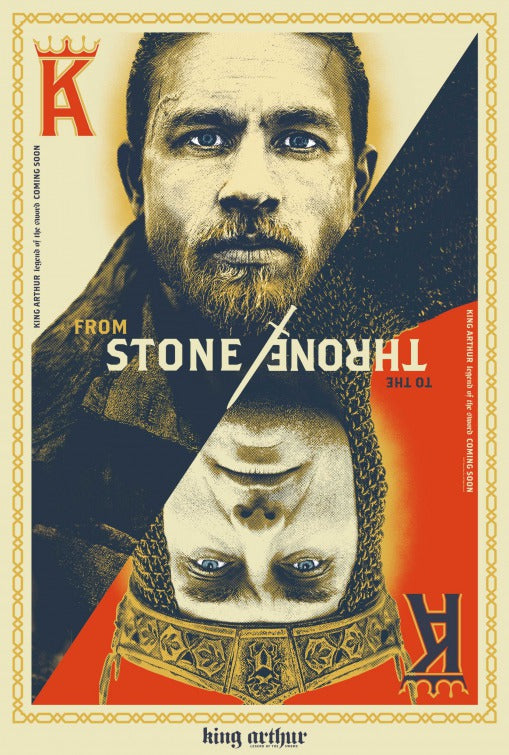 1000 piece jigsaw puzzle for the movie poster: King Arthur: Legend of the Sword (2017) ver14