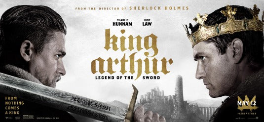 1000 piece jigsaw puzzle for the movie poster: King Arthur: Legend of the Sword (2017) ver5