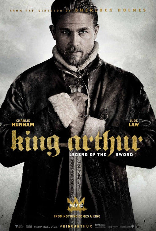1000 piece jigsaw puzzle for the movie poster: King Arthur: Legend of the Sword (2017) ver6
