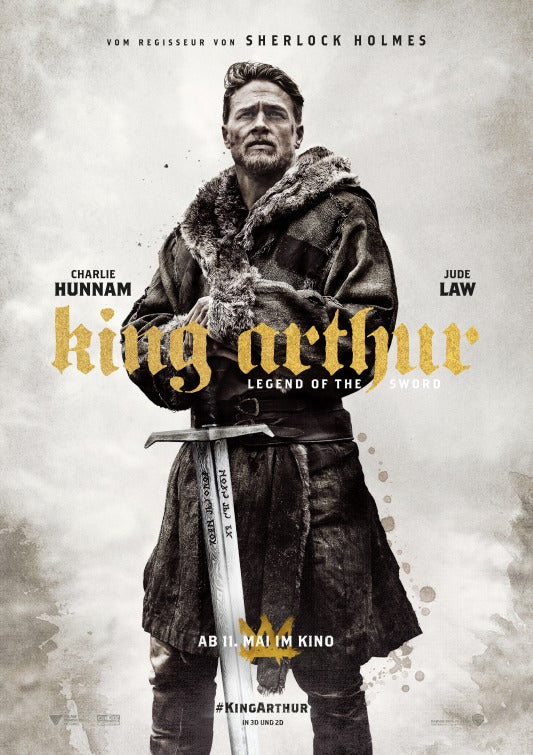 1000 piece jigsaw puzzle for the movie poster: King Arthur: Legend of the Sword (2017) ver9