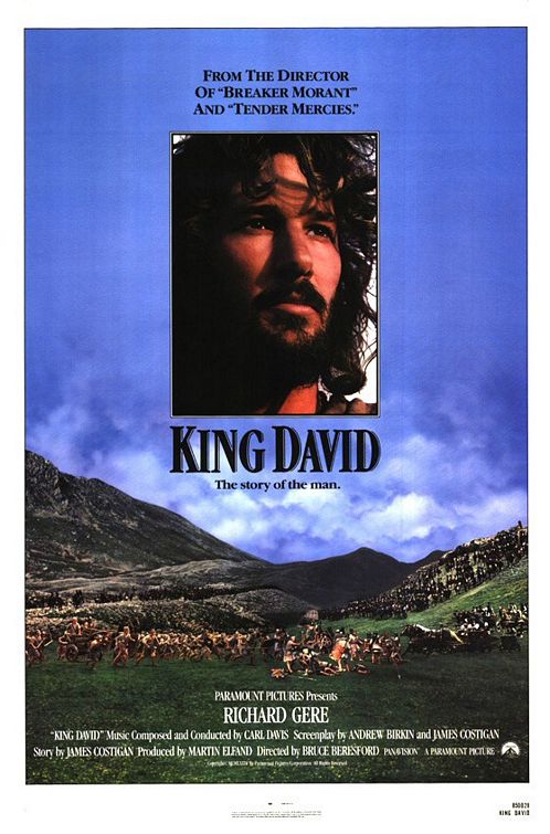 the movie poster: King David (1985)
