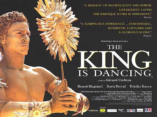 the movie poster: The King is Dancing (2001)