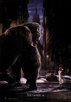 the movie poster: King Kong (2005)