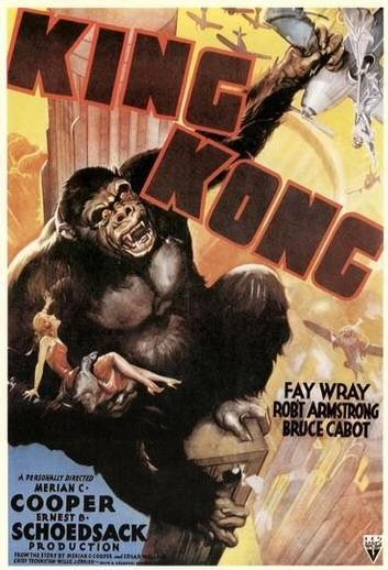 the movie poster: King Kong (1933) ver4