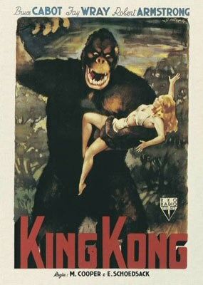 the movie poster: King Kong (1933) ver5