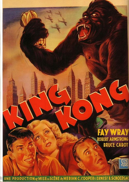 the movie poster: King Kong (1933) ver6