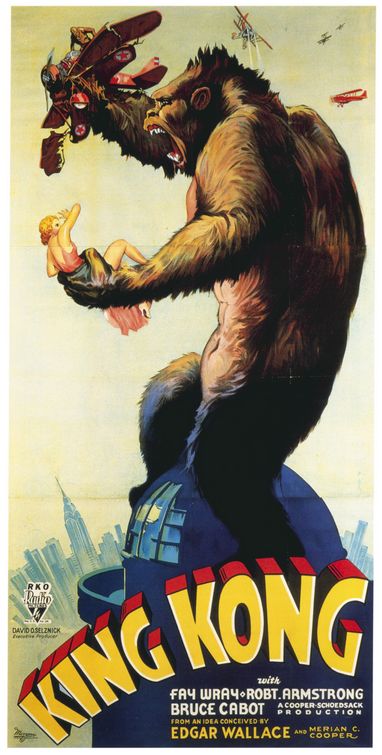 the movie poster: King Kong (1933) ver8