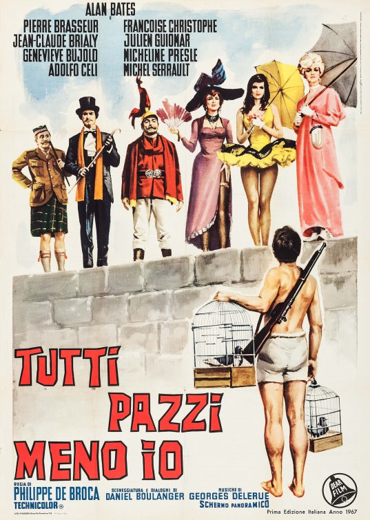 1000 piece jigsaw puzzle for the movie poster: King of Hearts (1967) ver3