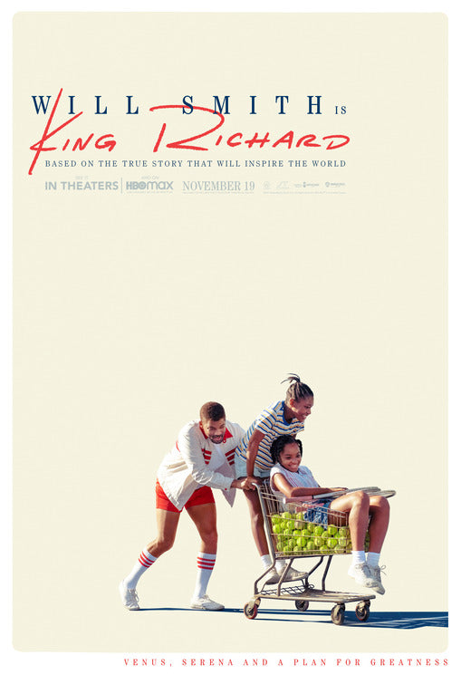 1000 piece jigsaw puzzle for the movie poster: King Richard (2021)