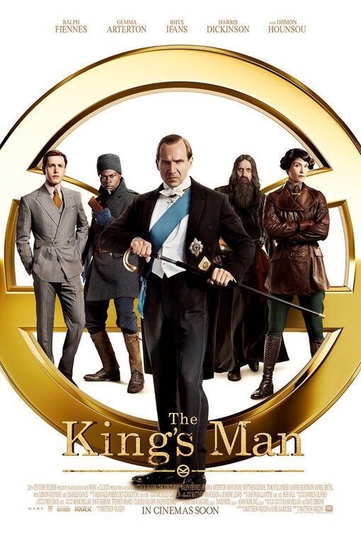 1000 piece jigsaw puzzle for the movie poster: The King's Man (2021) ver6