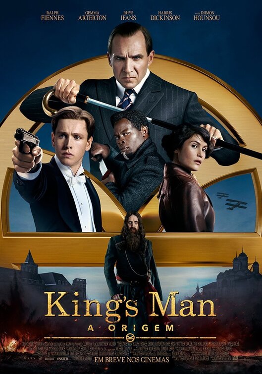 1000 piece jigsaw puzzle for the movie poster: The King's Man (2021) ver7