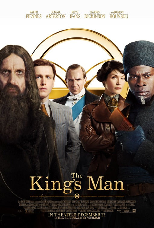 1000 piece jigsaw puzzle for the movie poster: The King's Man (2021) ver8