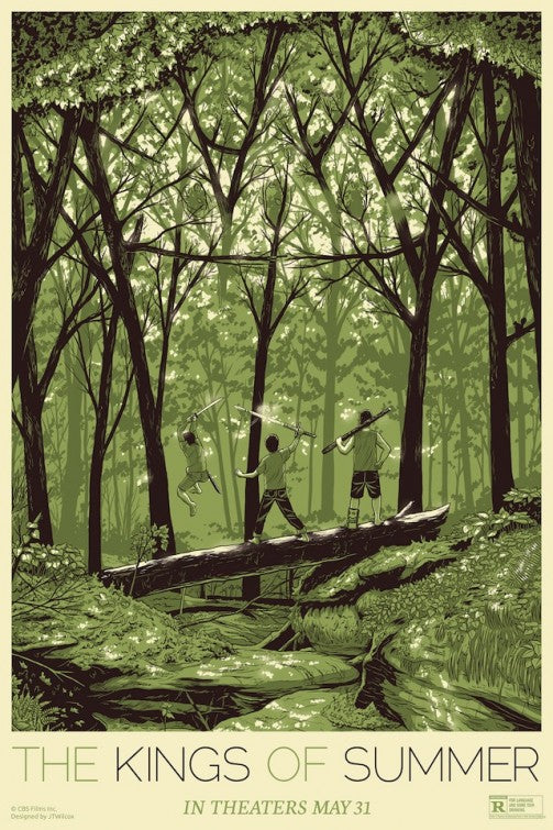 1000 piece jigsaw puzzle for the movie poster: The Kings of Summer (2013) ver5