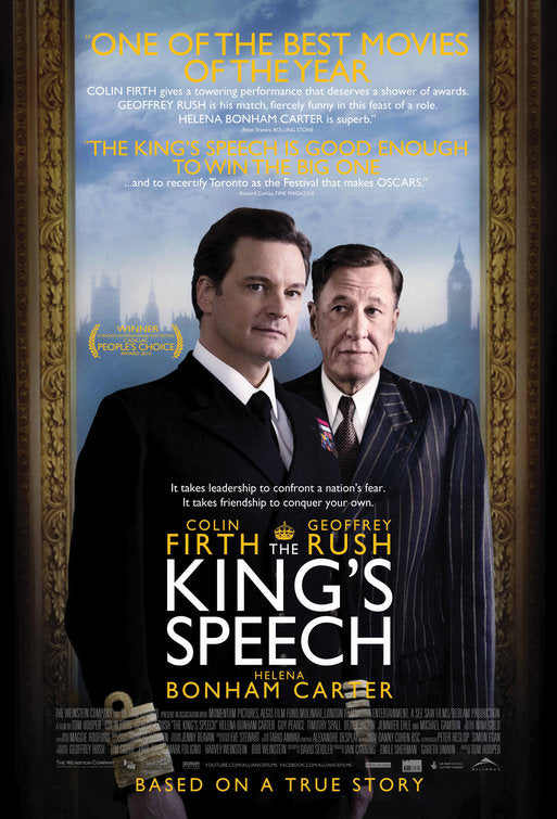 1000 piece jigsaw puzzle for the movie poster: The King's Speech (2010) ver4