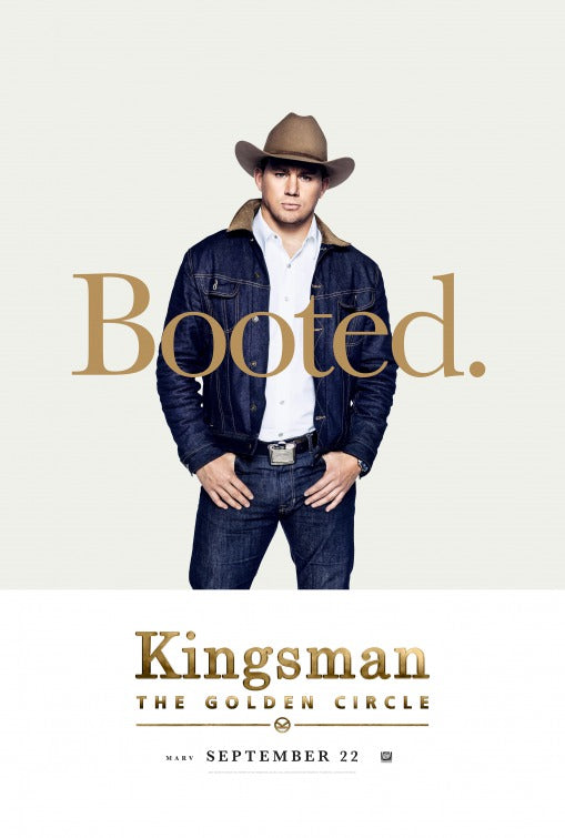 1000 piece jigsaw puzzle for the movie poster: Kingsman: The Golden Circle (2017) ver12