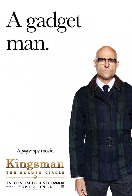 1000 piece jigsaw puzzle for the movie poster: Kingsman: The Golden Circle (2017) ver16