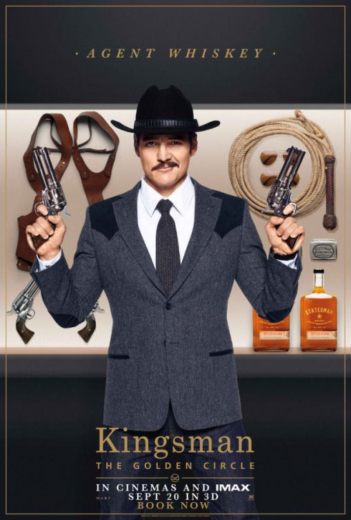 1000 piece jigsaw puzzle for the movie poster: Kingsman: The Golden Circle (2017) ver25