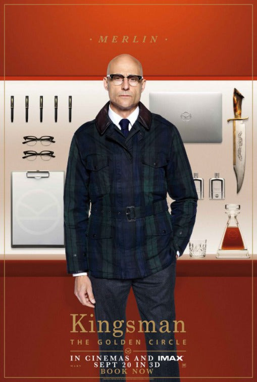 1000 piece jigsaw puzzle for the movie poster: Kingsman: The Golden Circle (2017) ver31