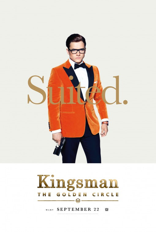 1000 piece jigsaw puzzle for the movie poster: Kingsman: The Golden Circle (2017) ver6