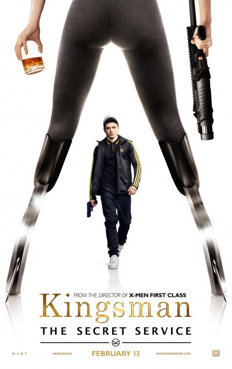 1000 piece jigsaw puzzle for the movie poster: Kingsman: The Secret Service (2015) ver4