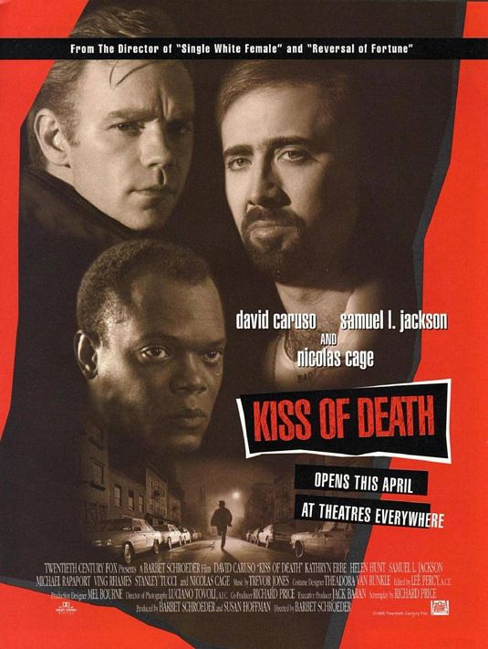 the movie poster: Kiss Of Death (1995) ver1