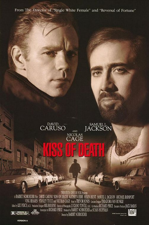 the movie poster: Kiss Of Death (1995) ver2