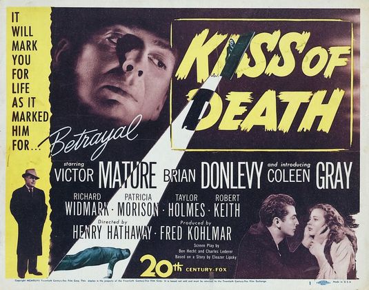 the movie poster: Kiss of Death (1947) ver3