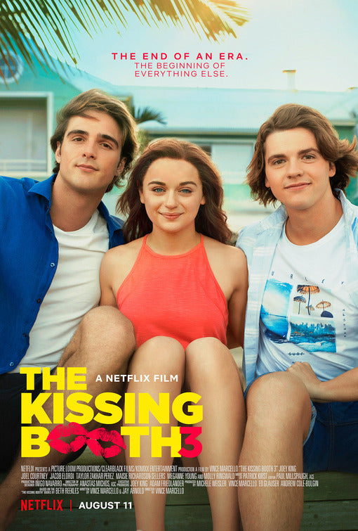 1000 piece jigsaw puzzle for the movie poster: The Kissing Booth 3 (2021)