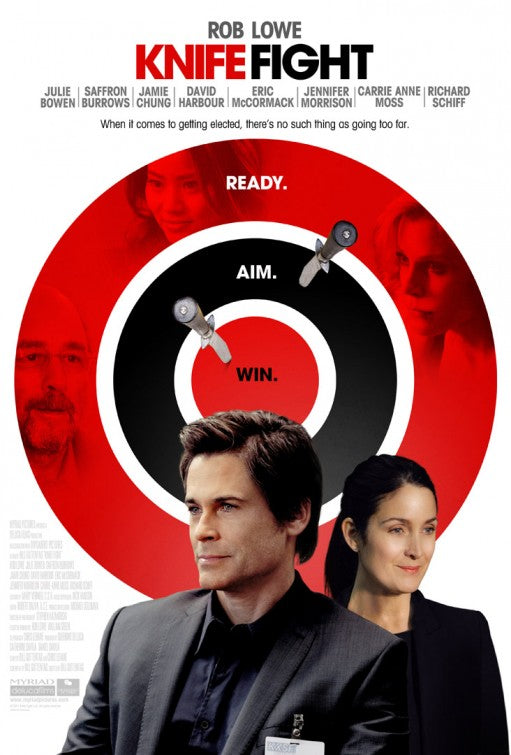 1000 piece jigsaw puzzle for the movie poster: Knife Fight (2013)