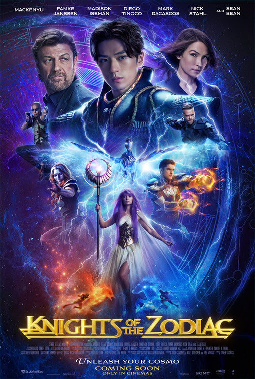 1000 piece jigsaw puzzle for the movie poster: Knights of the Zodiac (2023) ver10
