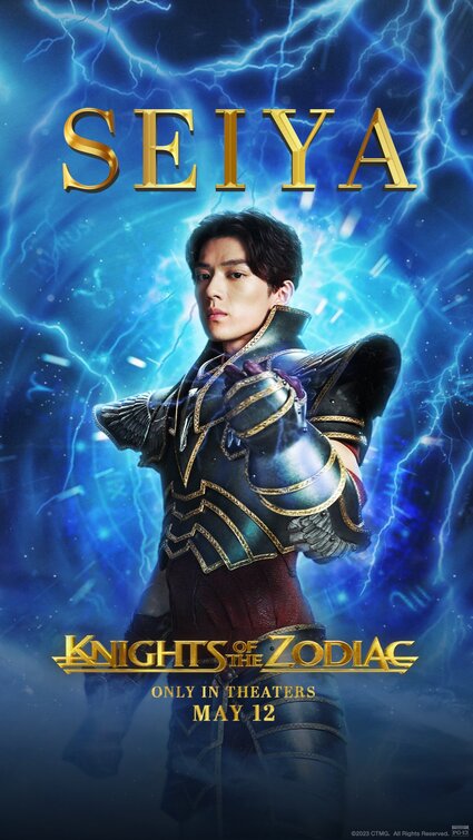 1000 piece jigsaw puzzle for the movie poster: Knights of the Zodiac (2023) ver4
