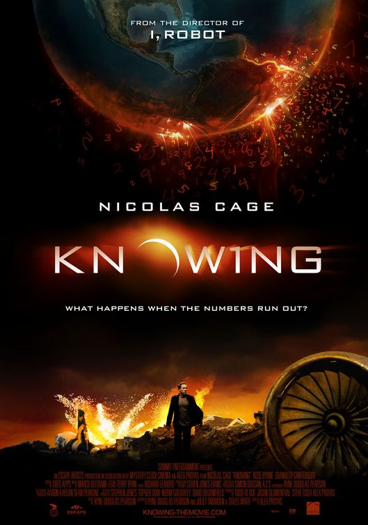 the movie poster: Knowing (2009) ver5