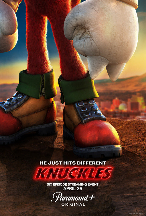 1000 piece jigsaw puzzle for tv poster: Knuckles
