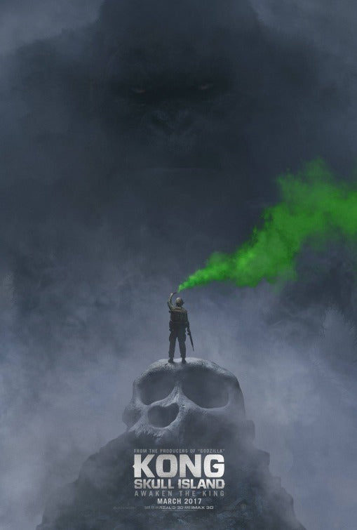 1000 piece jigsaw puzzle for the movie poster: Kong: Skull Island (2017)