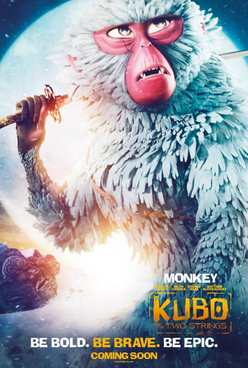 1000 piece jigsaw puzzle for the movie poster: Kubo and the Two Strings (2016) ver6